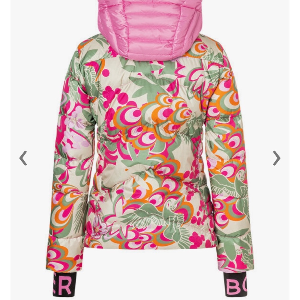 BOGNER Callie Floral Down Ski Jacket ( BRAND-NEW WITH TAGS). Serious Buyer Only!